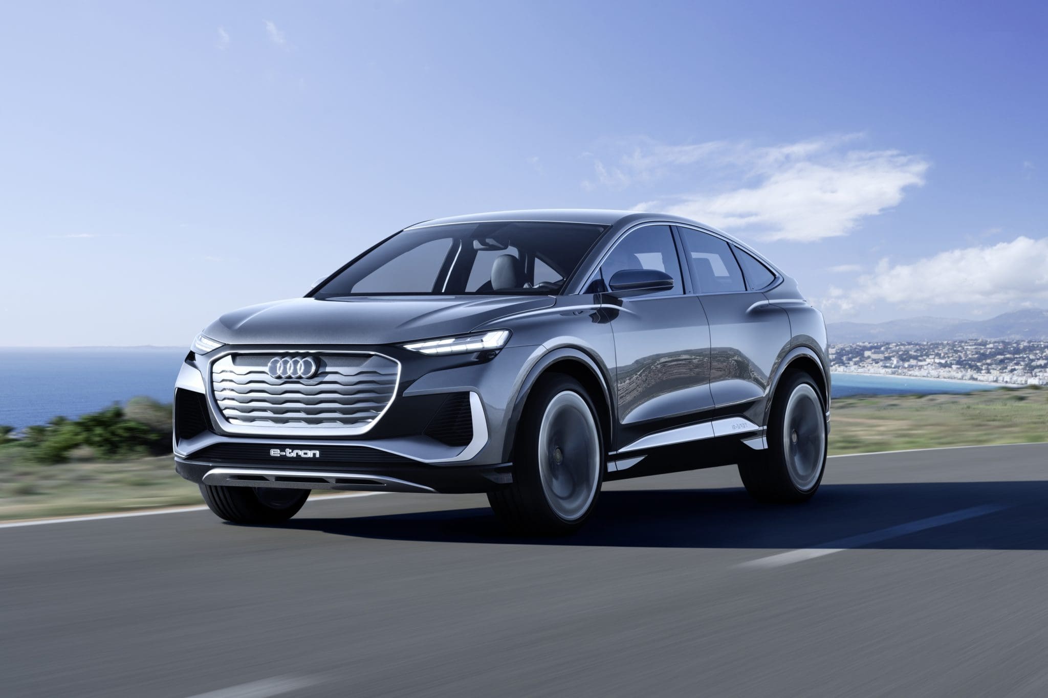 Diesel Car & Eco Car Magazine Audi unveils Q4 Sportback etron concept